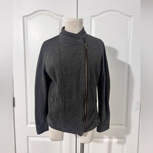 J. Jill Cotton Blend Full Zip Jacket - sz M‎